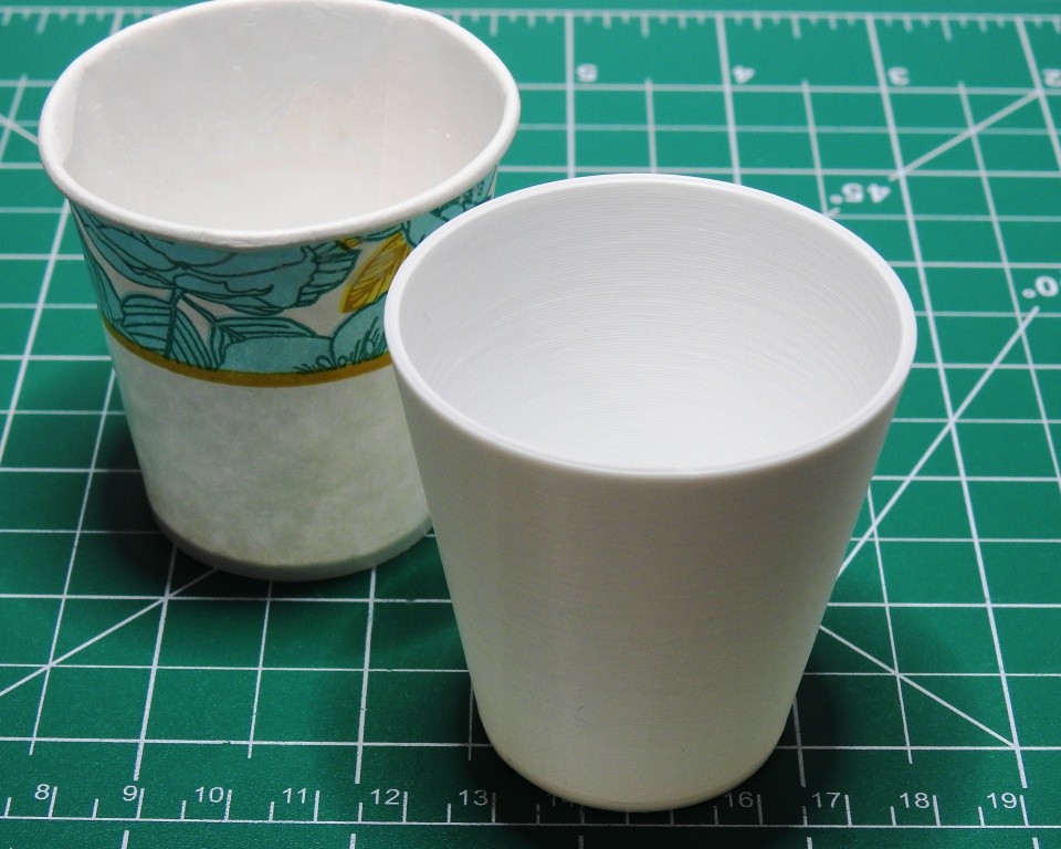 Cup  (Fusion 360 customizable)