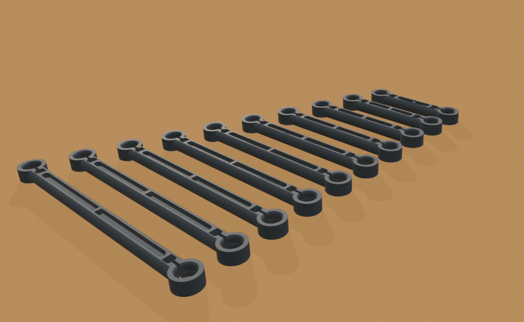 HEADLIGHT HIGHT LEVEL ARM - 60mm - 150mm. 11 FILES!