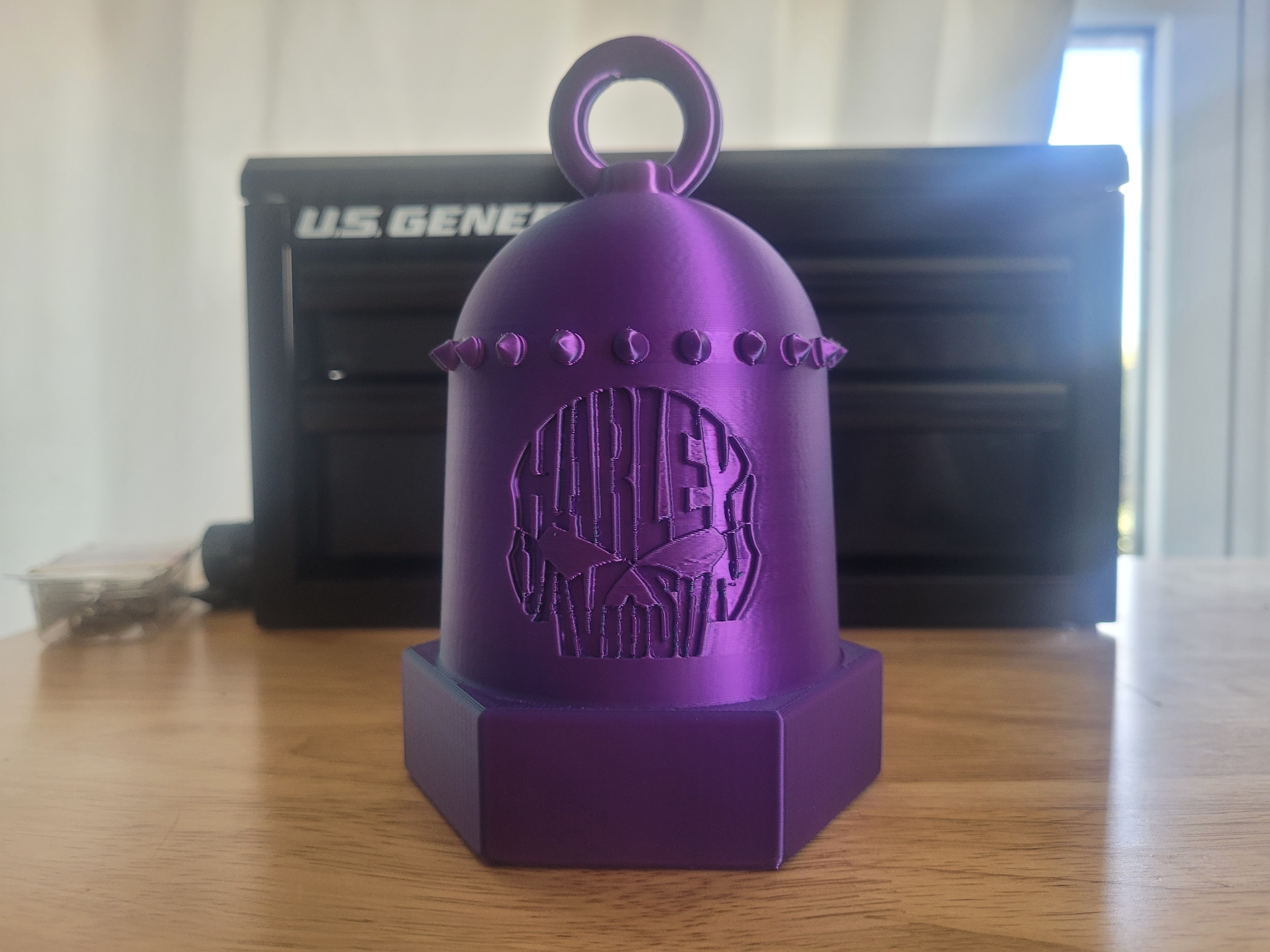 Harley Willie G (Guardian/Demon) Bell hex nut