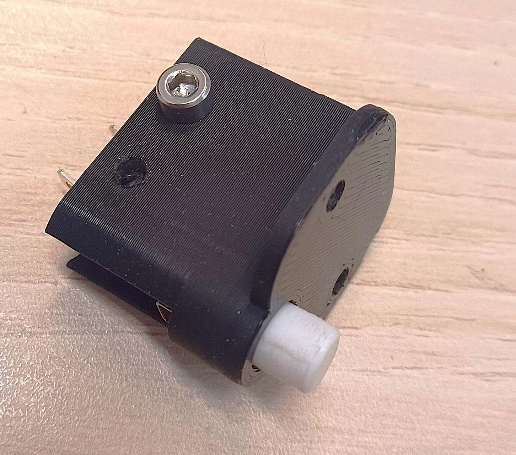 Microswitch with Roller Lever Holder and Button Kit