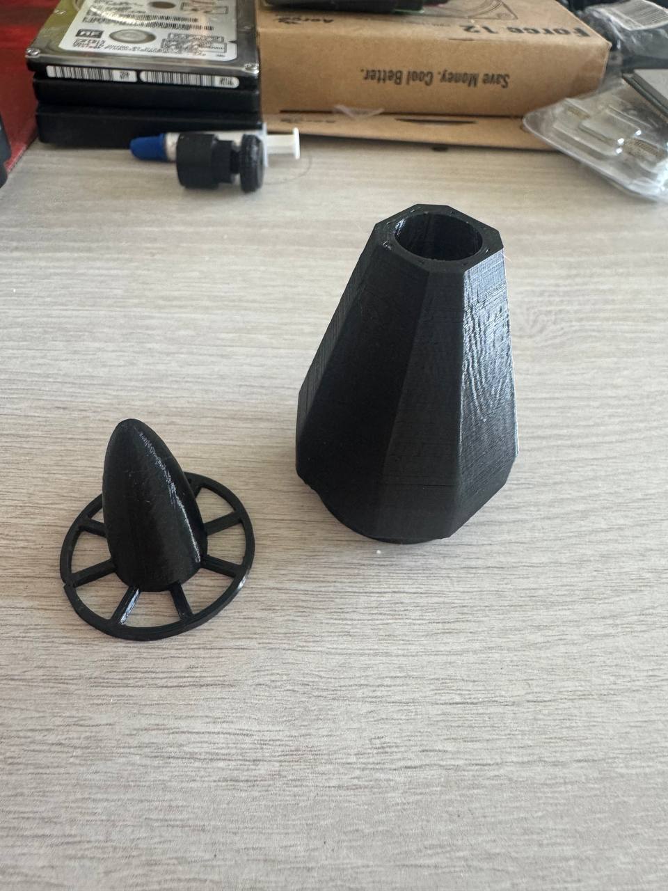 Mini turbo fan adapter/nozzle