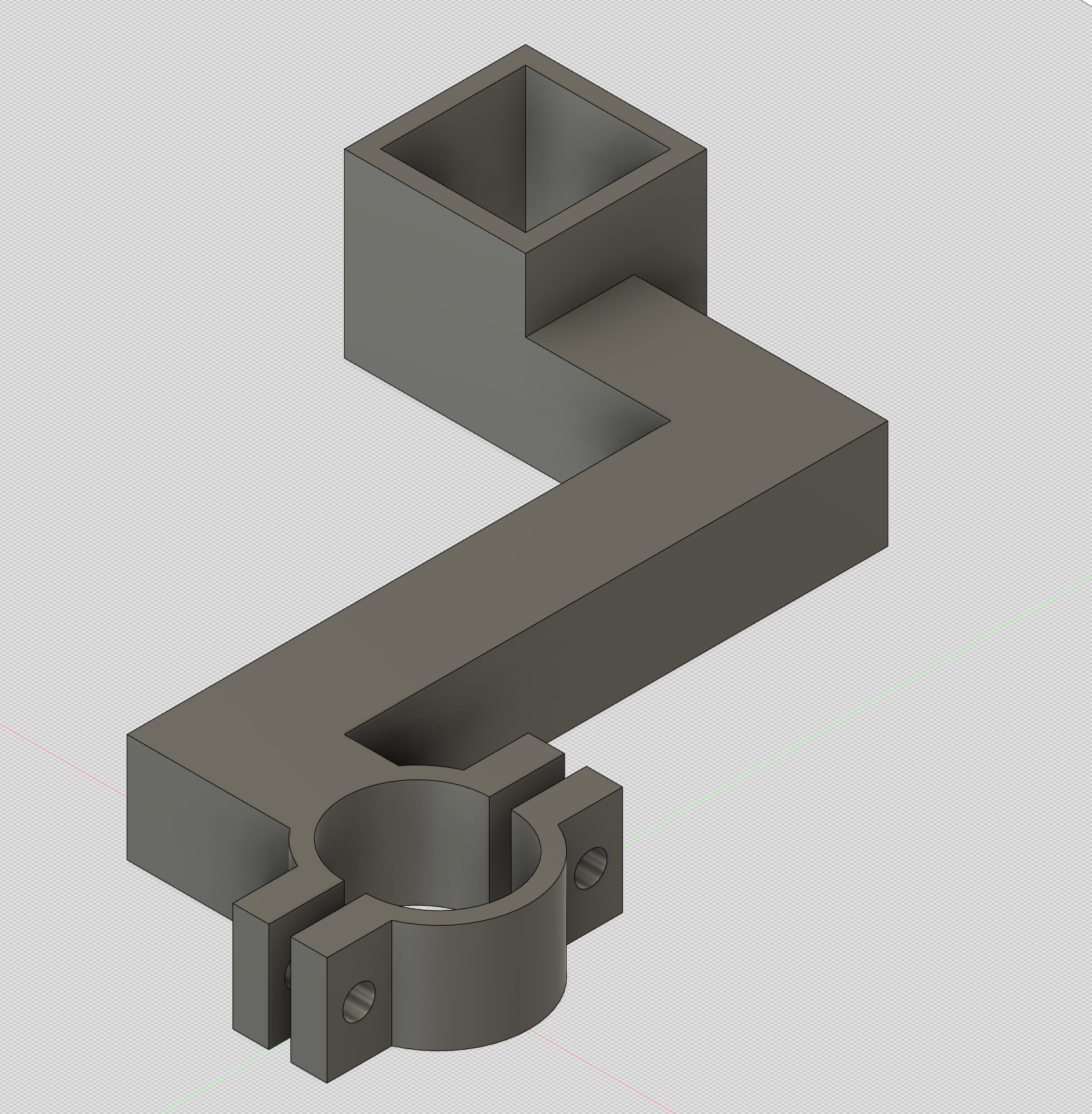 Fix holder for Siemens monitor frame