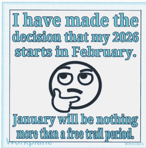 February Sign