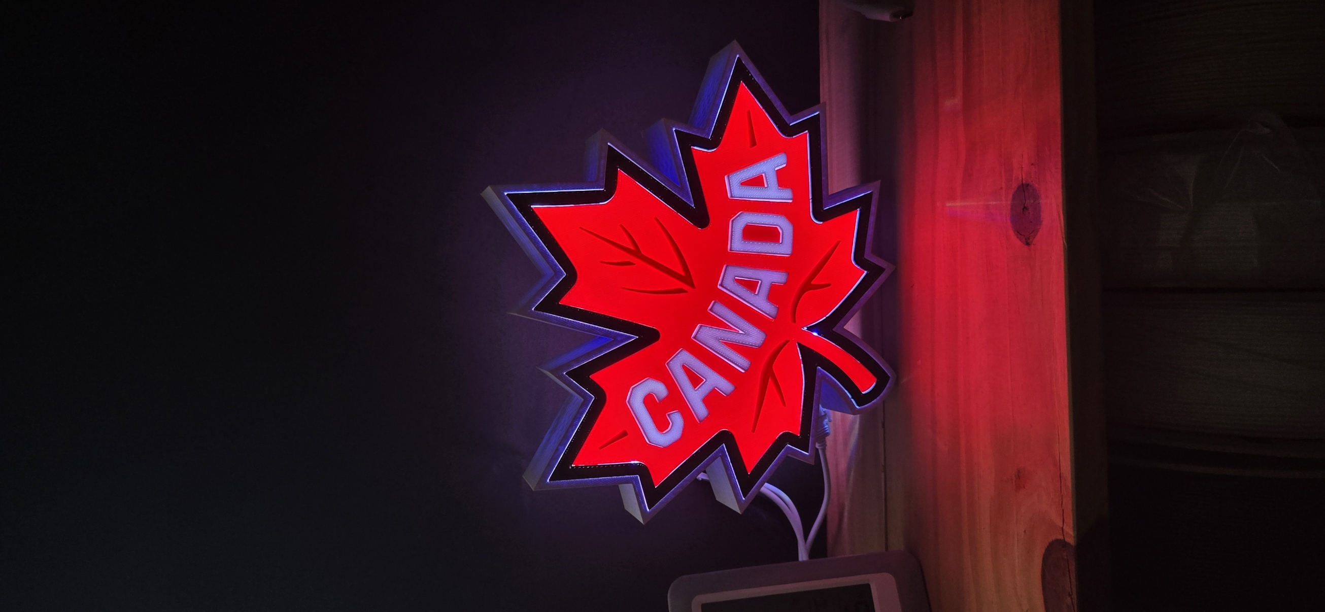 Team Canada 4 Nations 3D Lightbox