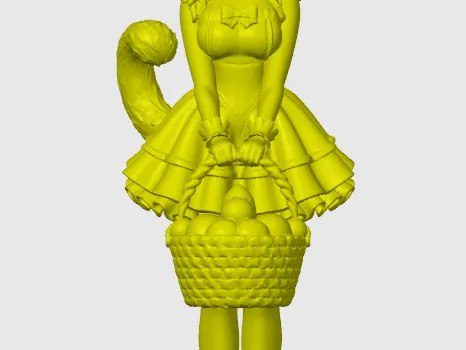 Easter cat-girl 1