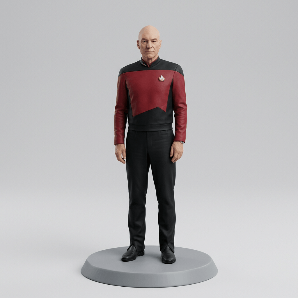 StarTrek The Next Generation - Jean-Luc Picard - 1987