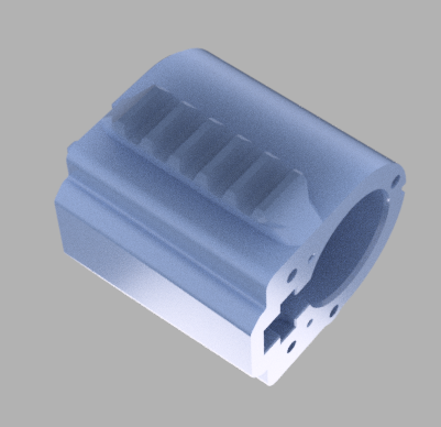 Stock Side Picatinny Rail for Breacher