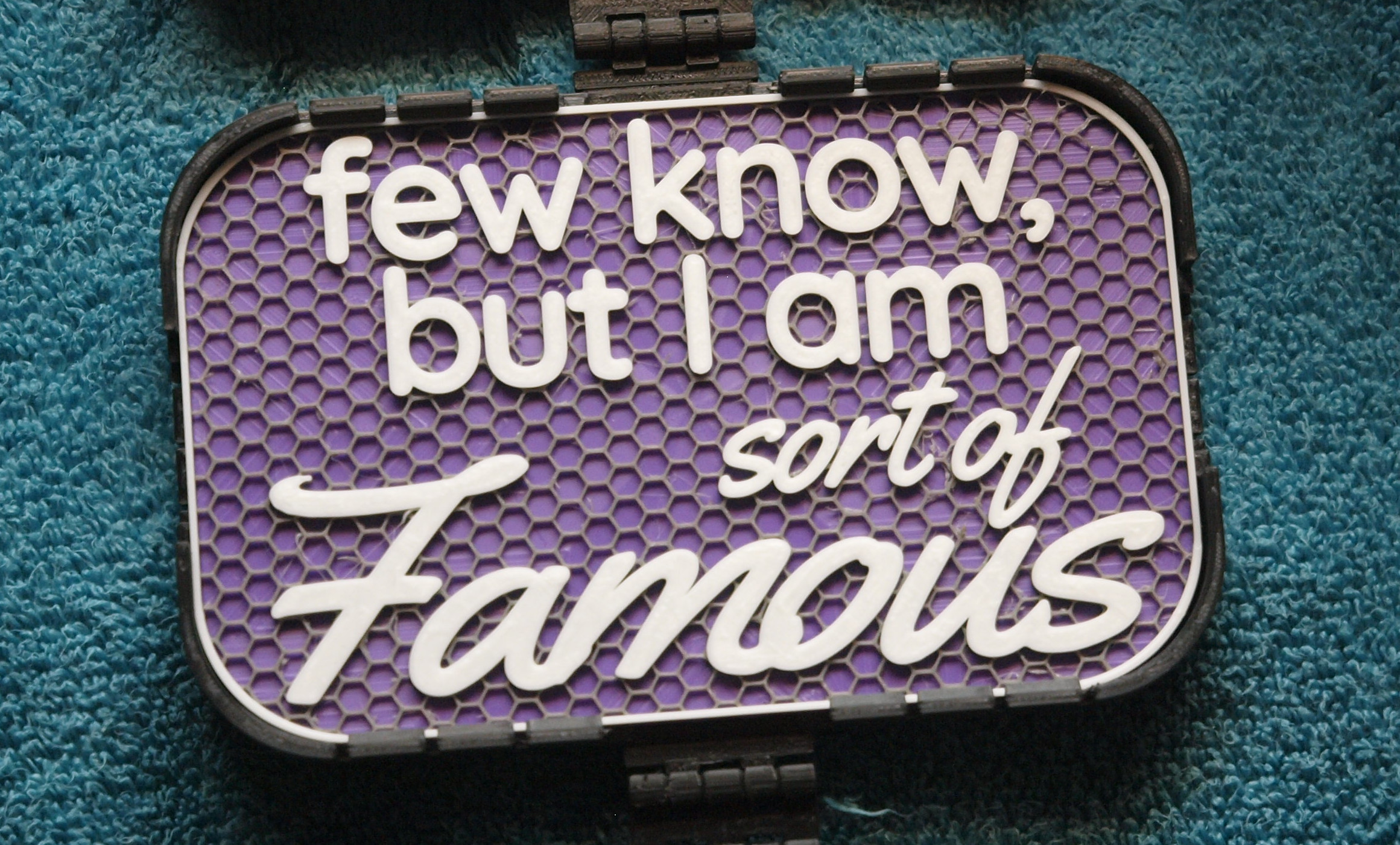Sort of Famous sign