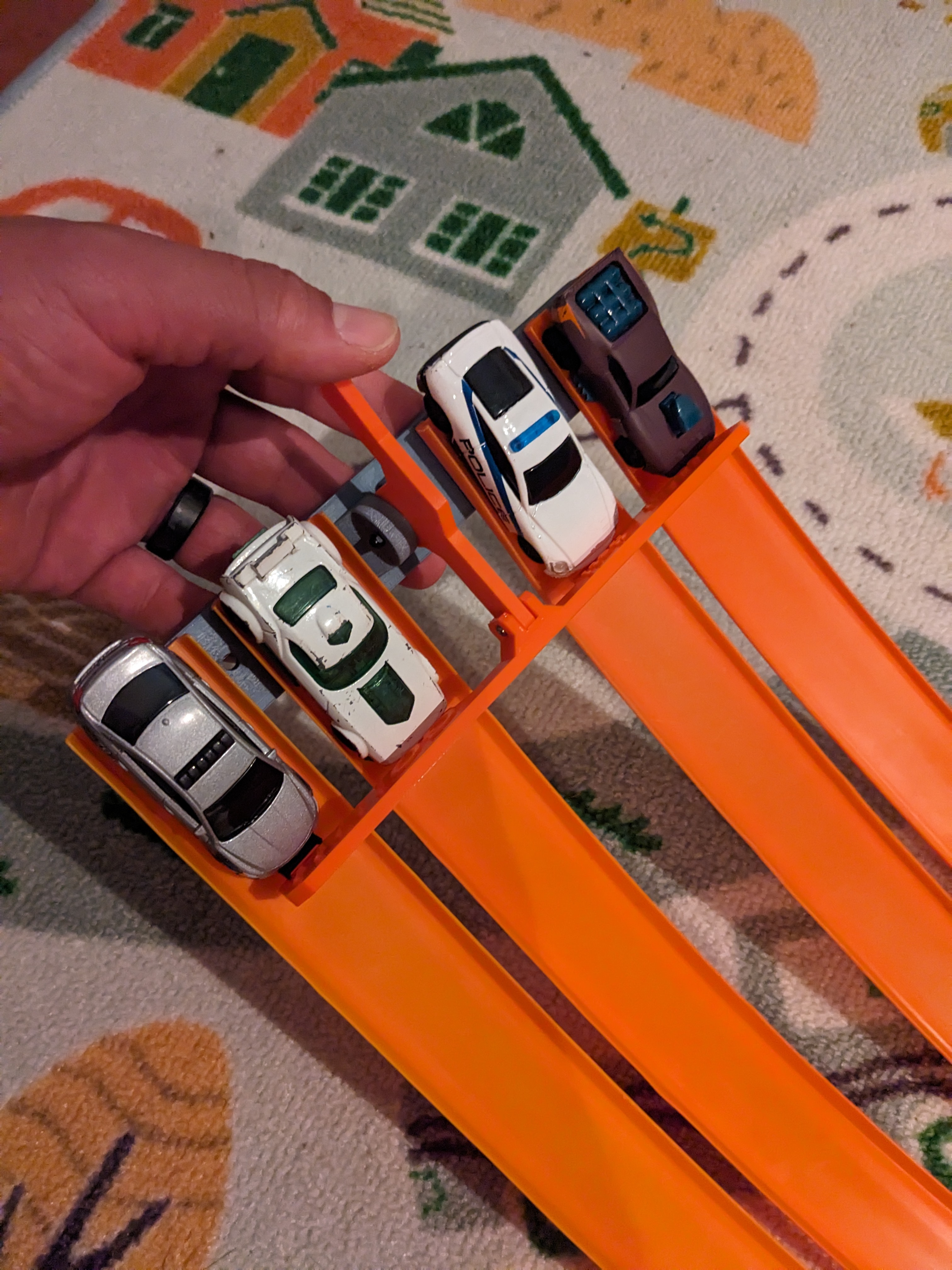 Hot Wheels 4 Lane Start Gate mount