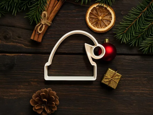 Christmas Santa Hat Cookie Cutter