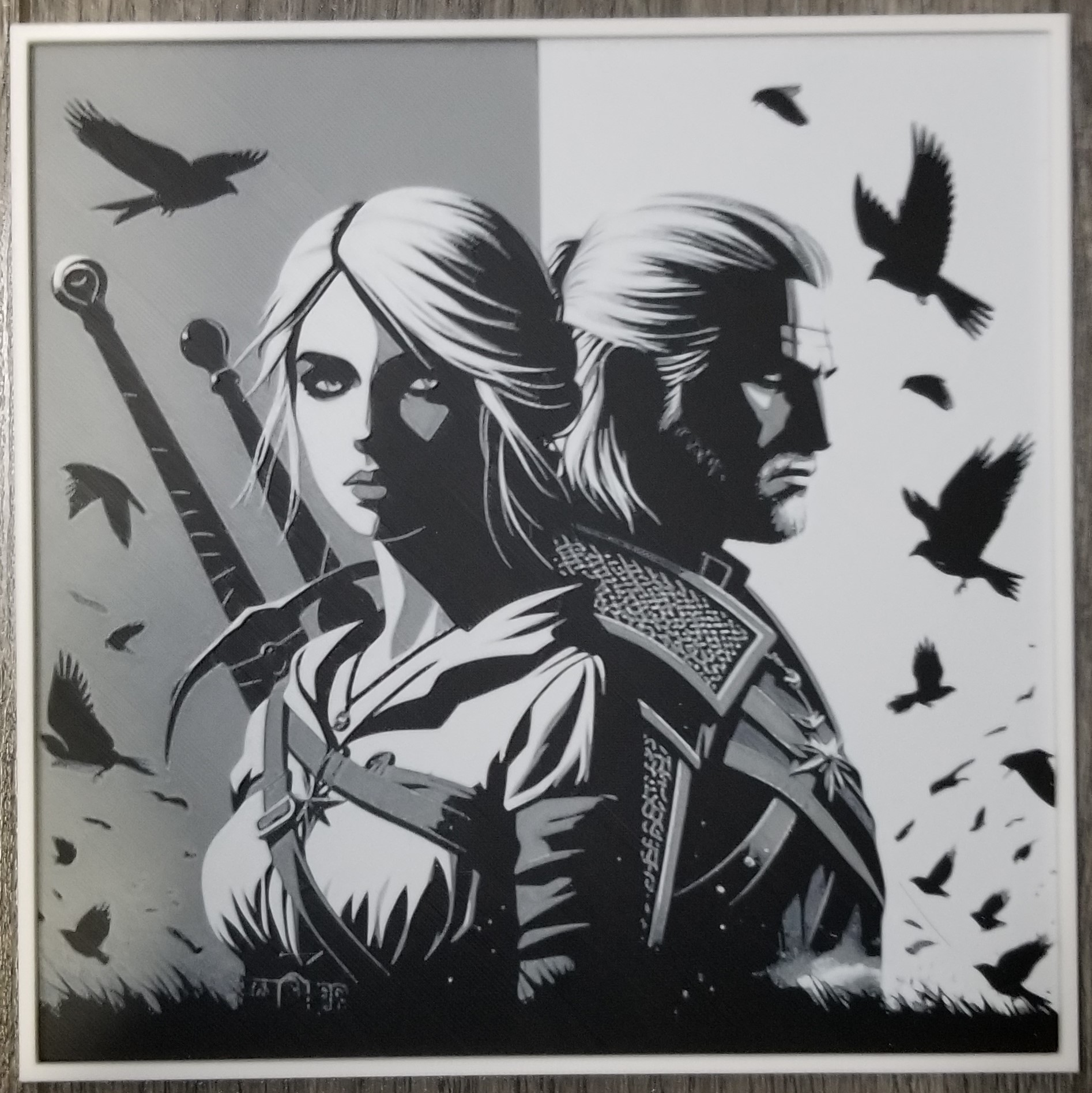 The Witcher and Ciri