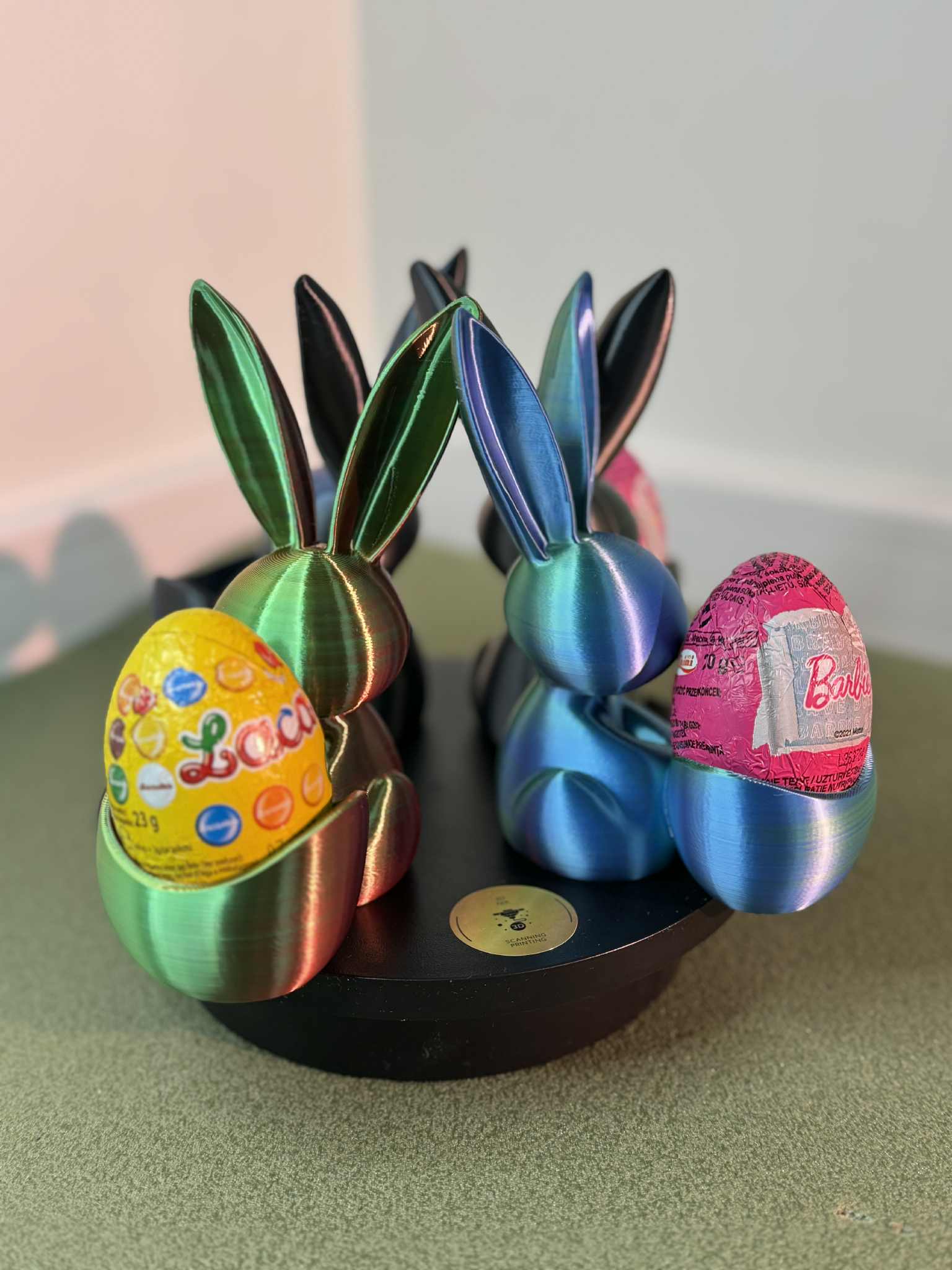 rabbit with egg