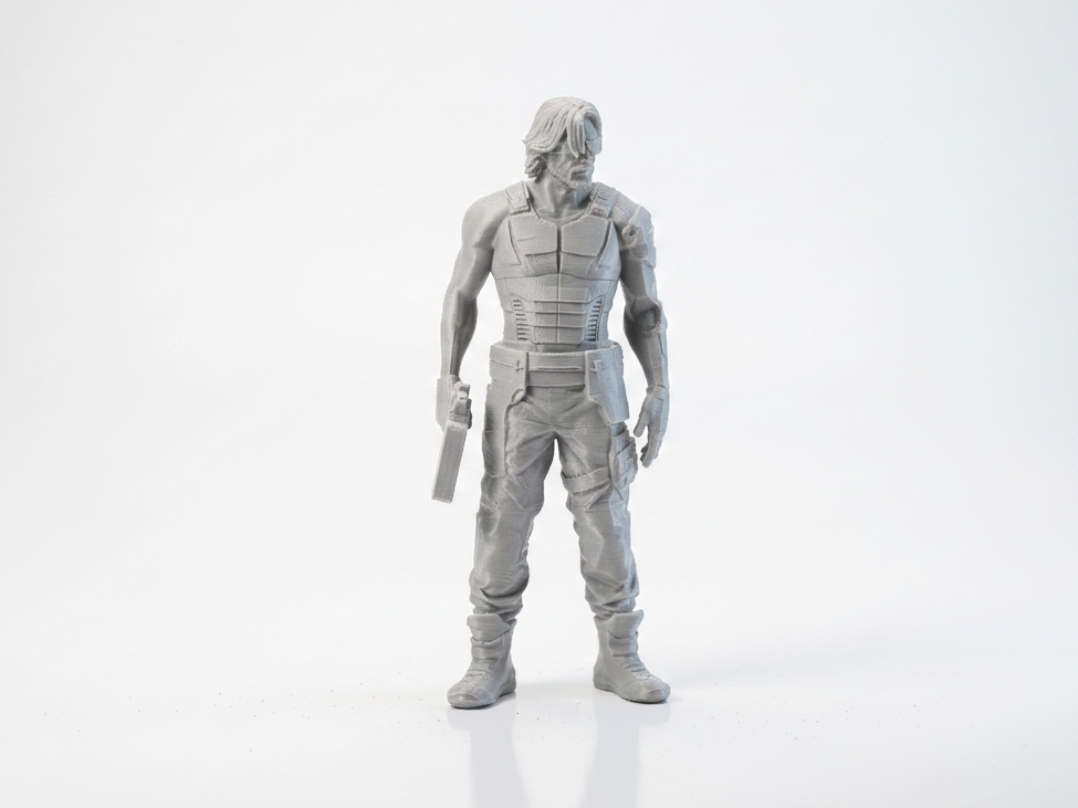 Johnny Silverhand Figurine Gaming 3D Printable