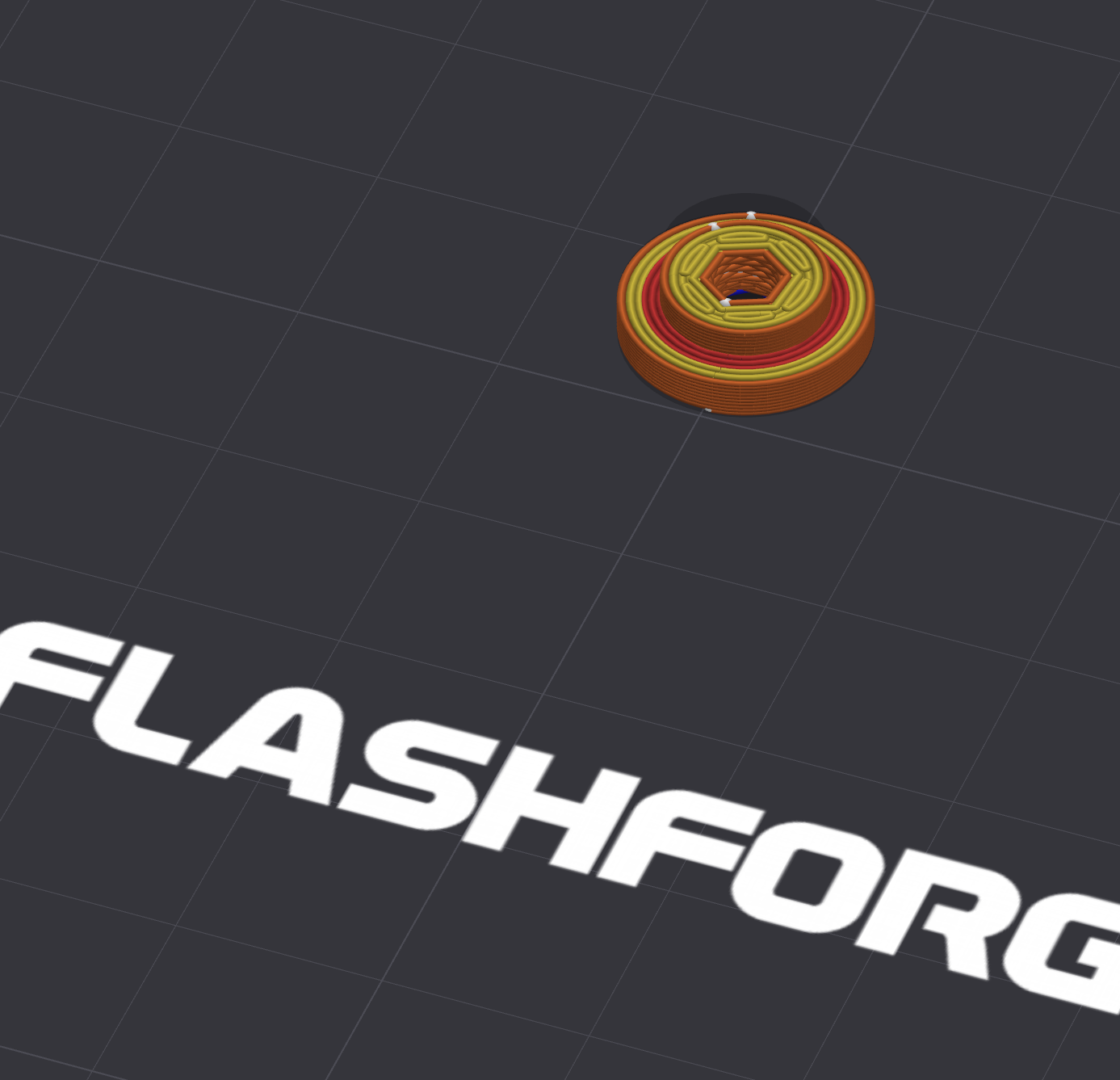 Flashforge AD5M Pro LED bar on AD5M with 3rd gen minimal enclosure bushings