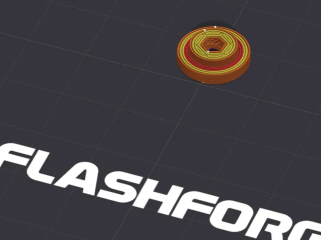 Flashforge AD5M Pro LED bar on AD5M with 3rd gen minimal enclosure bushings
