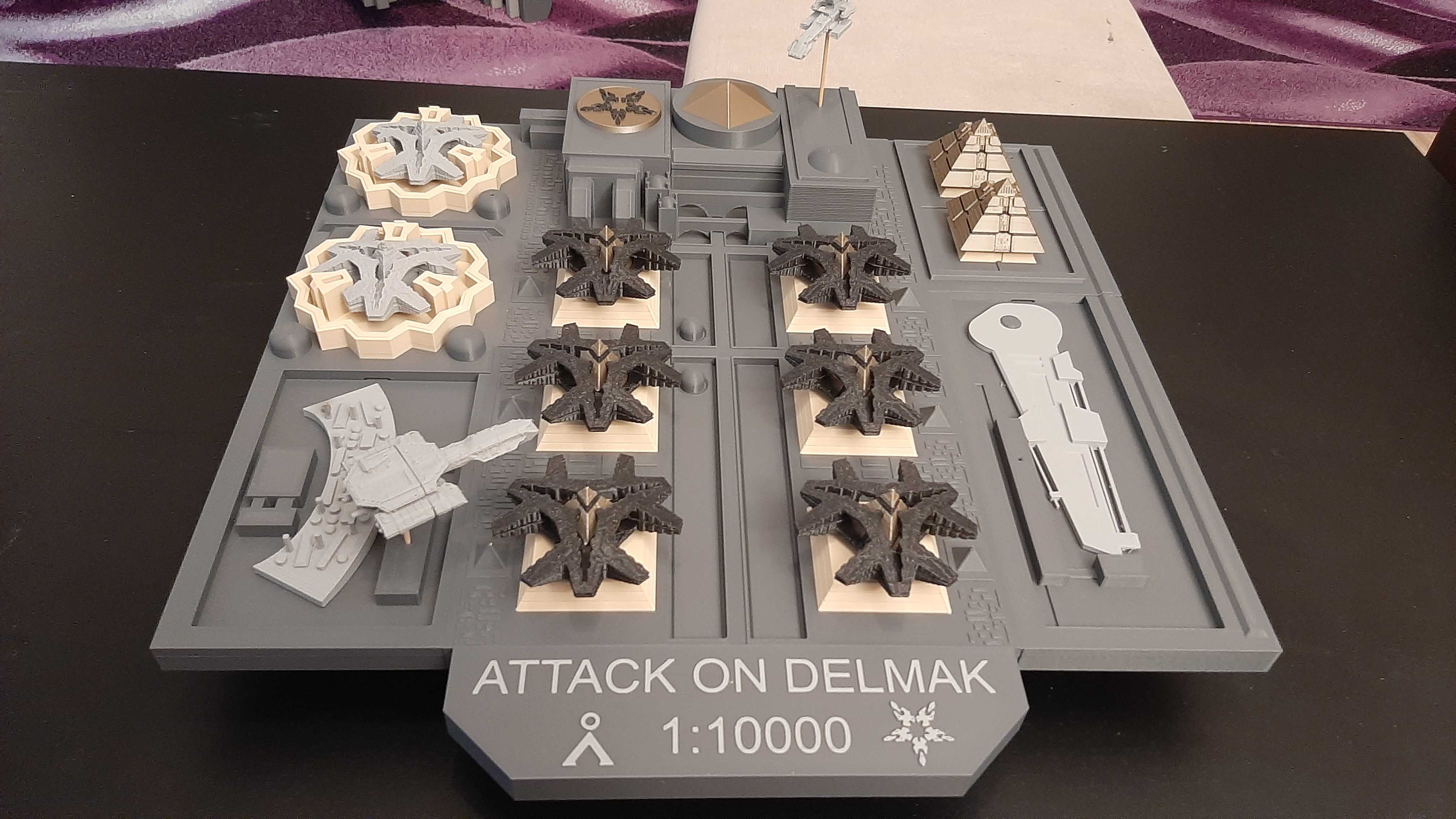 Attack on Delmak (Stargate Diorama)