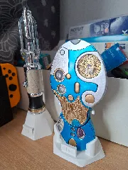 15th Doctor Sonic Screwdriver Stand - Hex Base
