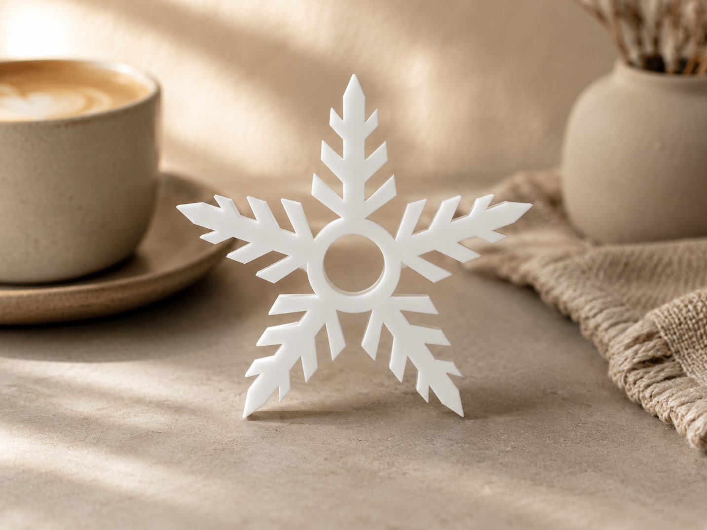 Snowflake Fidget Spinner