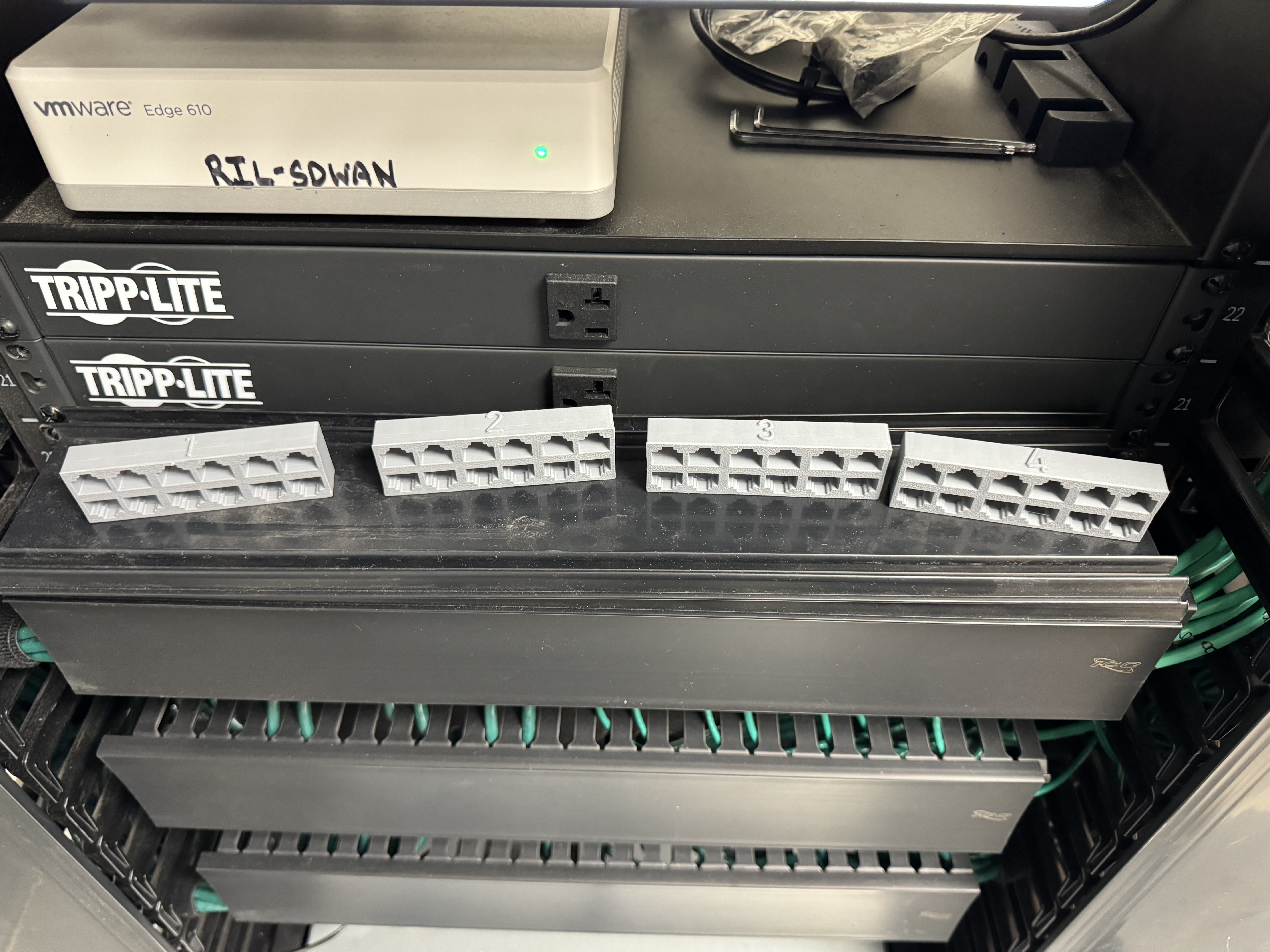 Port Saver Blocks for Network Switch Replacement