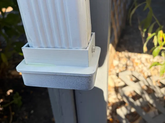 2x3 to 3x4 Aluminum Downspout Adapter
