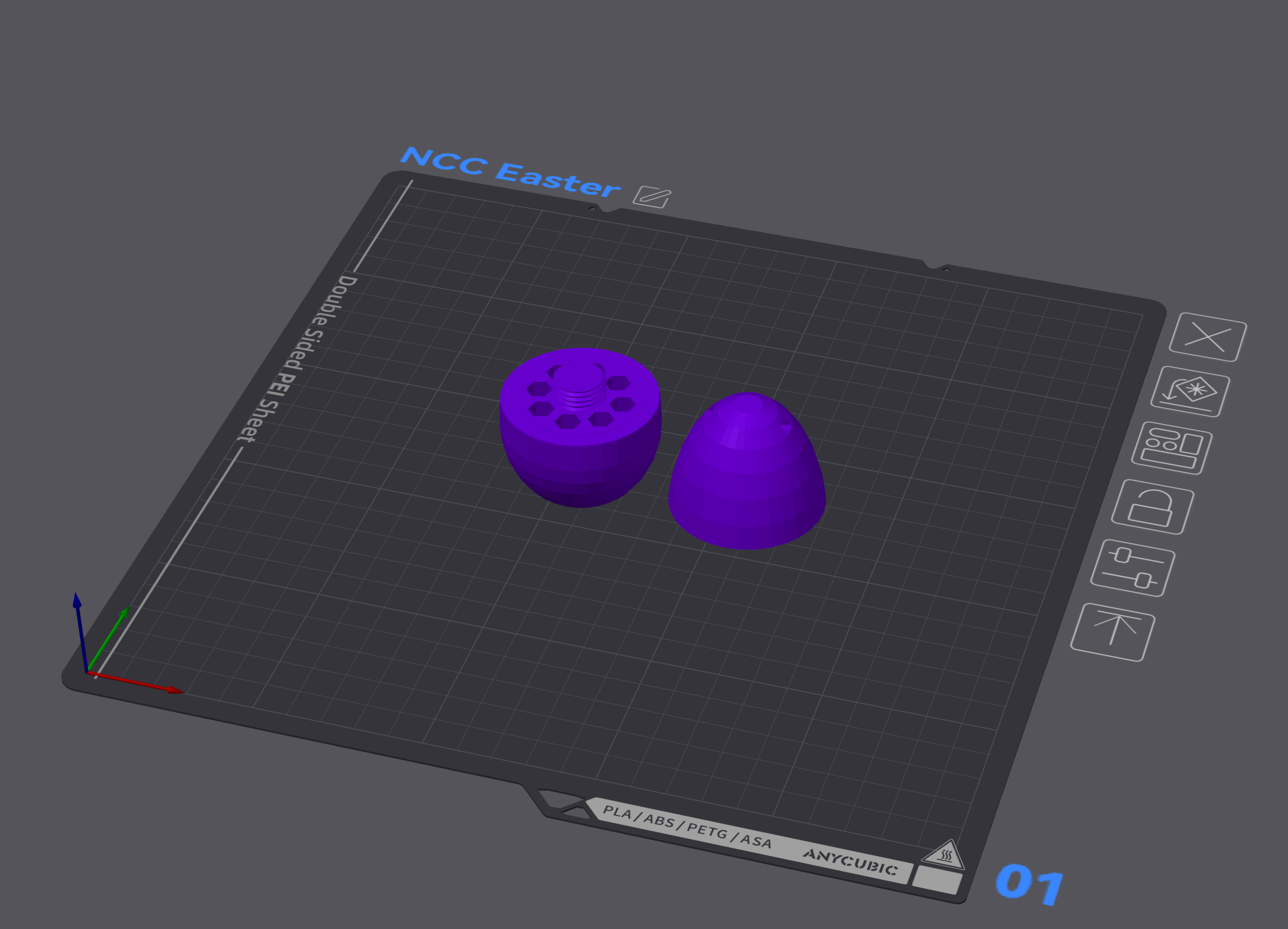 Miniatura 4 do modelo 3D NCC - Easter Egg Bit Holder