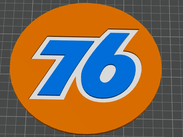 76 oil logo for office \ workshop