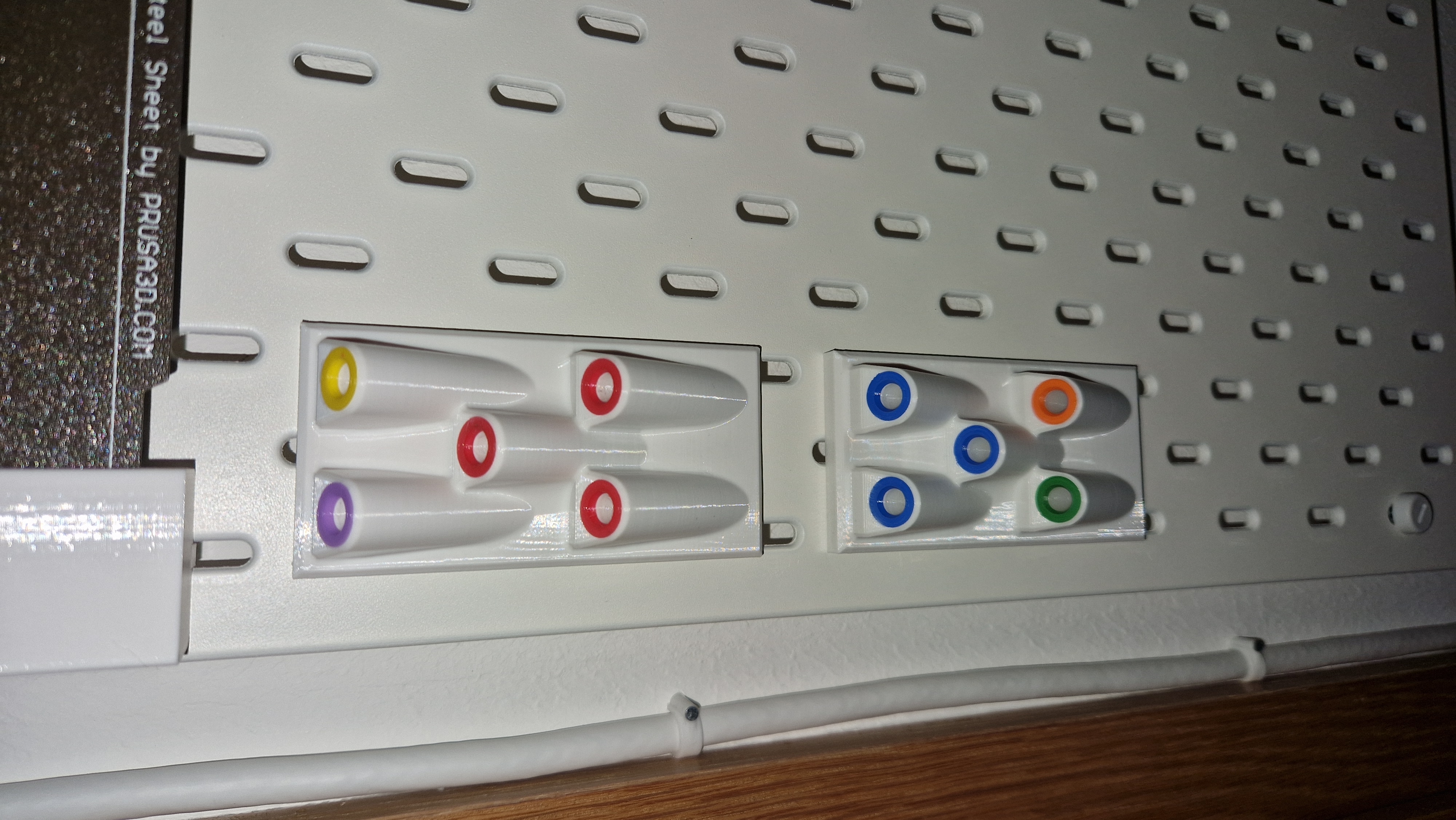 colored insert for "E3D REVO Nozzle Storage Skadis v2"