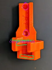 CORE One nozzle replacement tool with improved grip for the heating block and tool attachment.