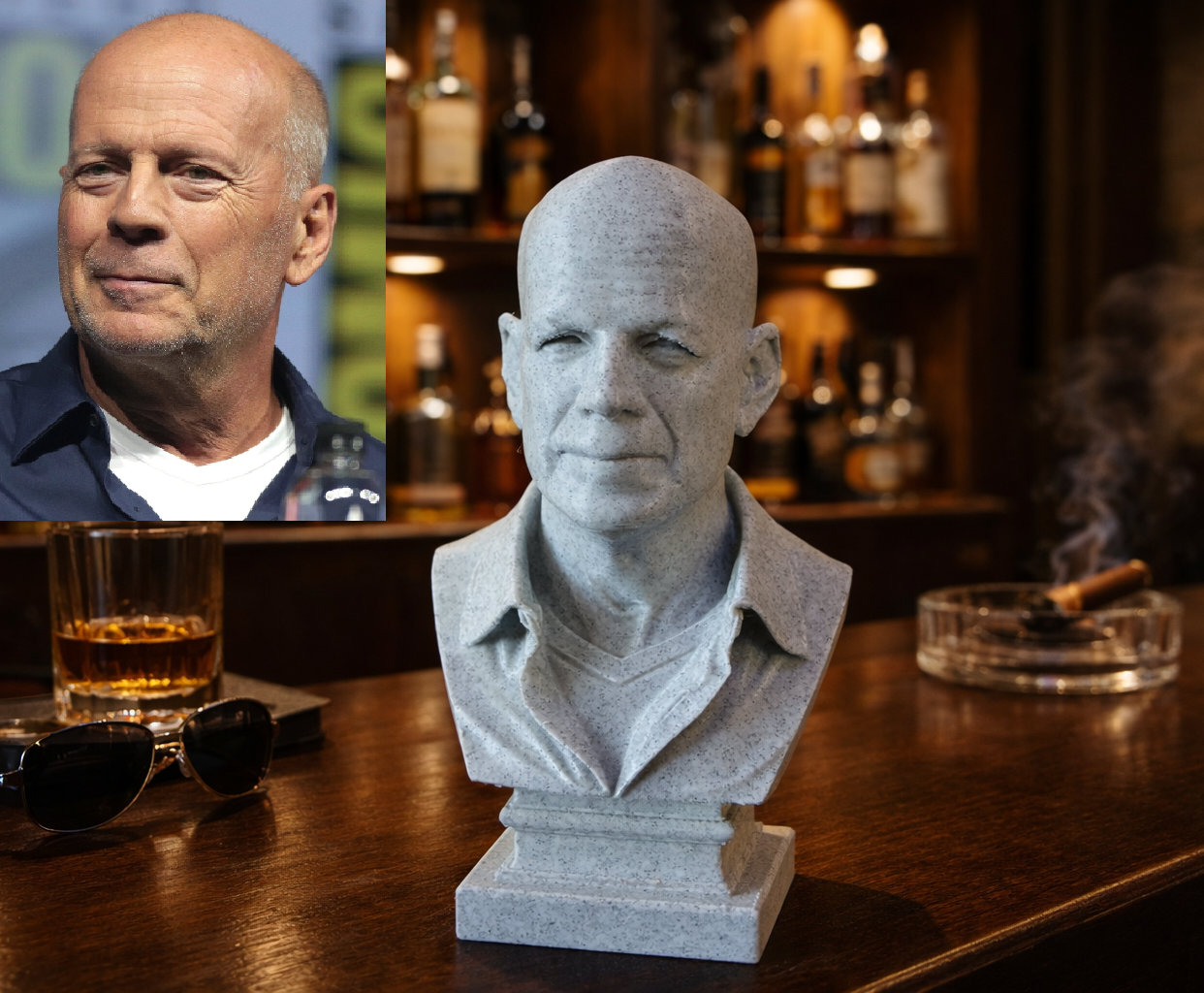 Walter Bruce Willis – Bust