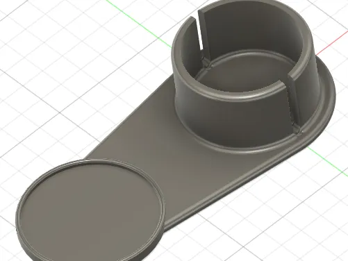 [REMIX] Snapmaker U1 RFID tag holder for 1 inch tags