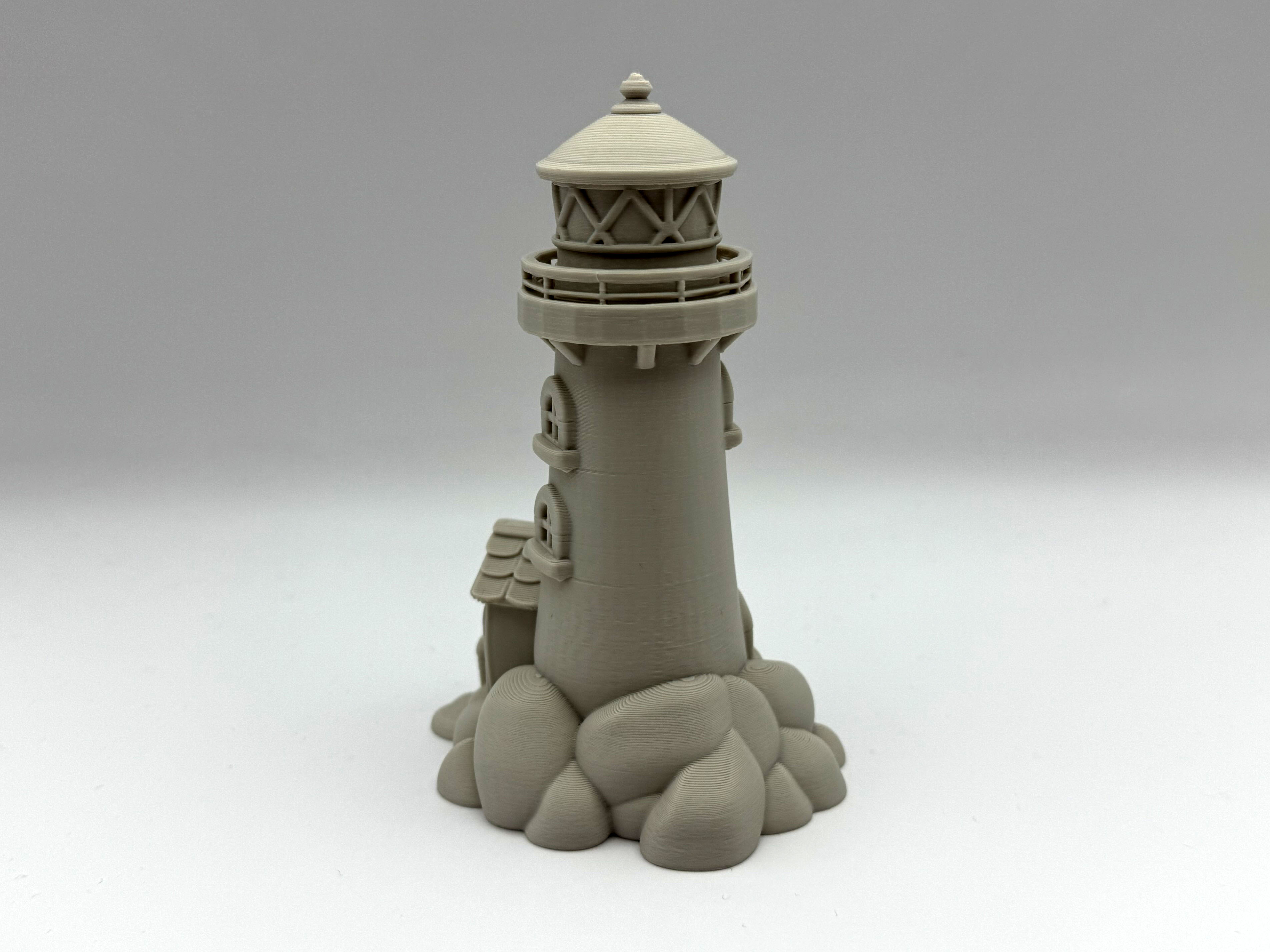 Miniatura 3 do modelo 3D Miniature Lighthouse