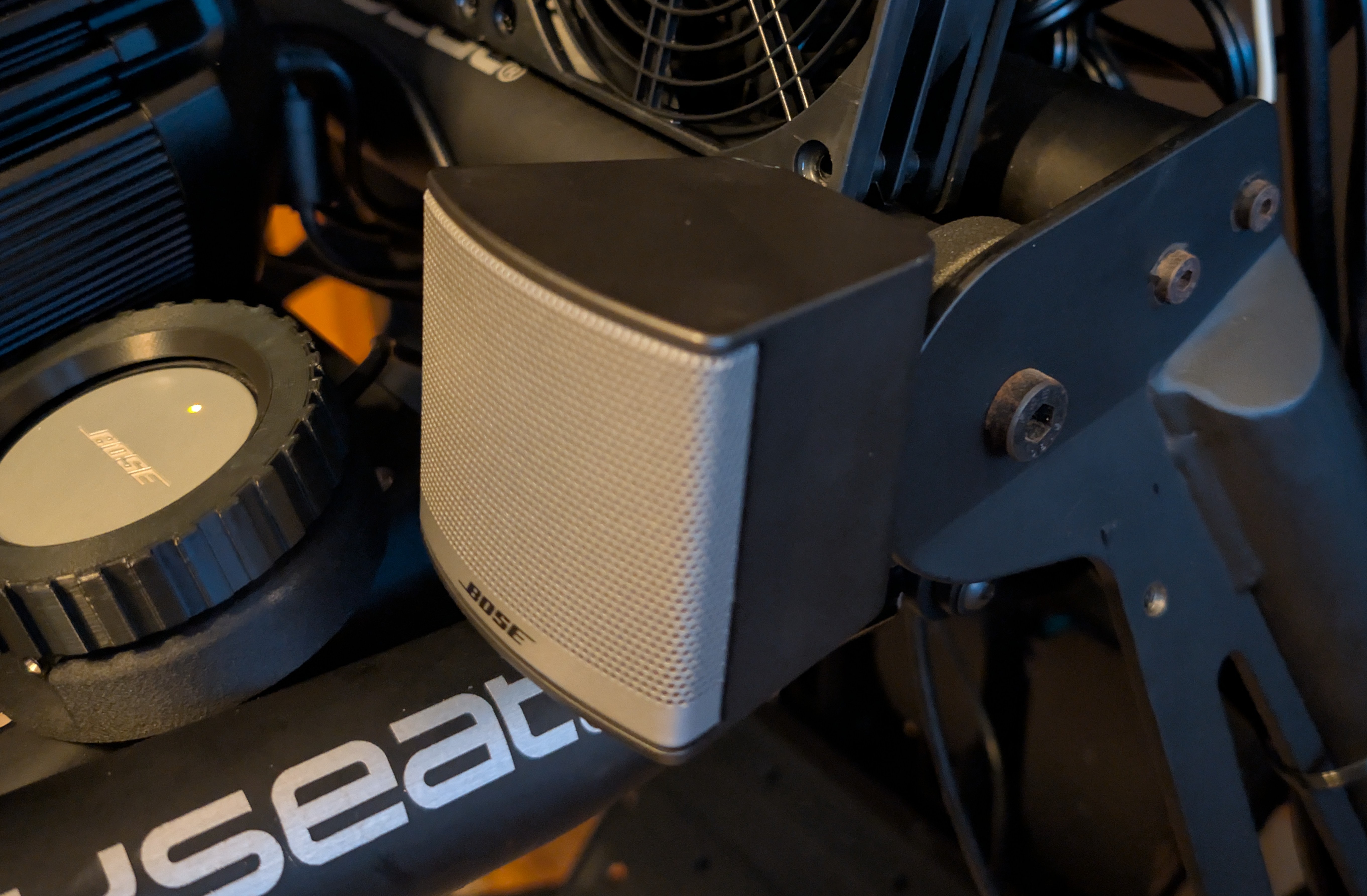 Bose Companion speaker mounts for playseat sensation pro