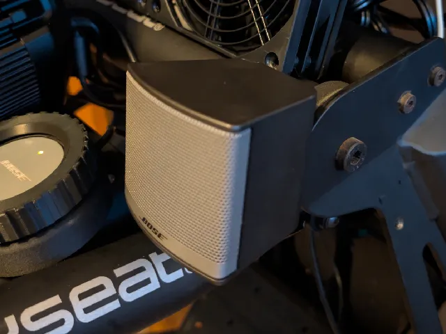 Bose Companion speaker mounts for playseat sensation pro