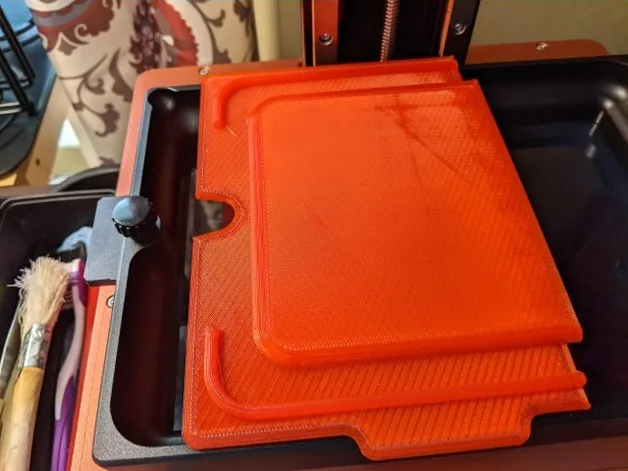 Elegoo Saturn Right and Left Resin Covers