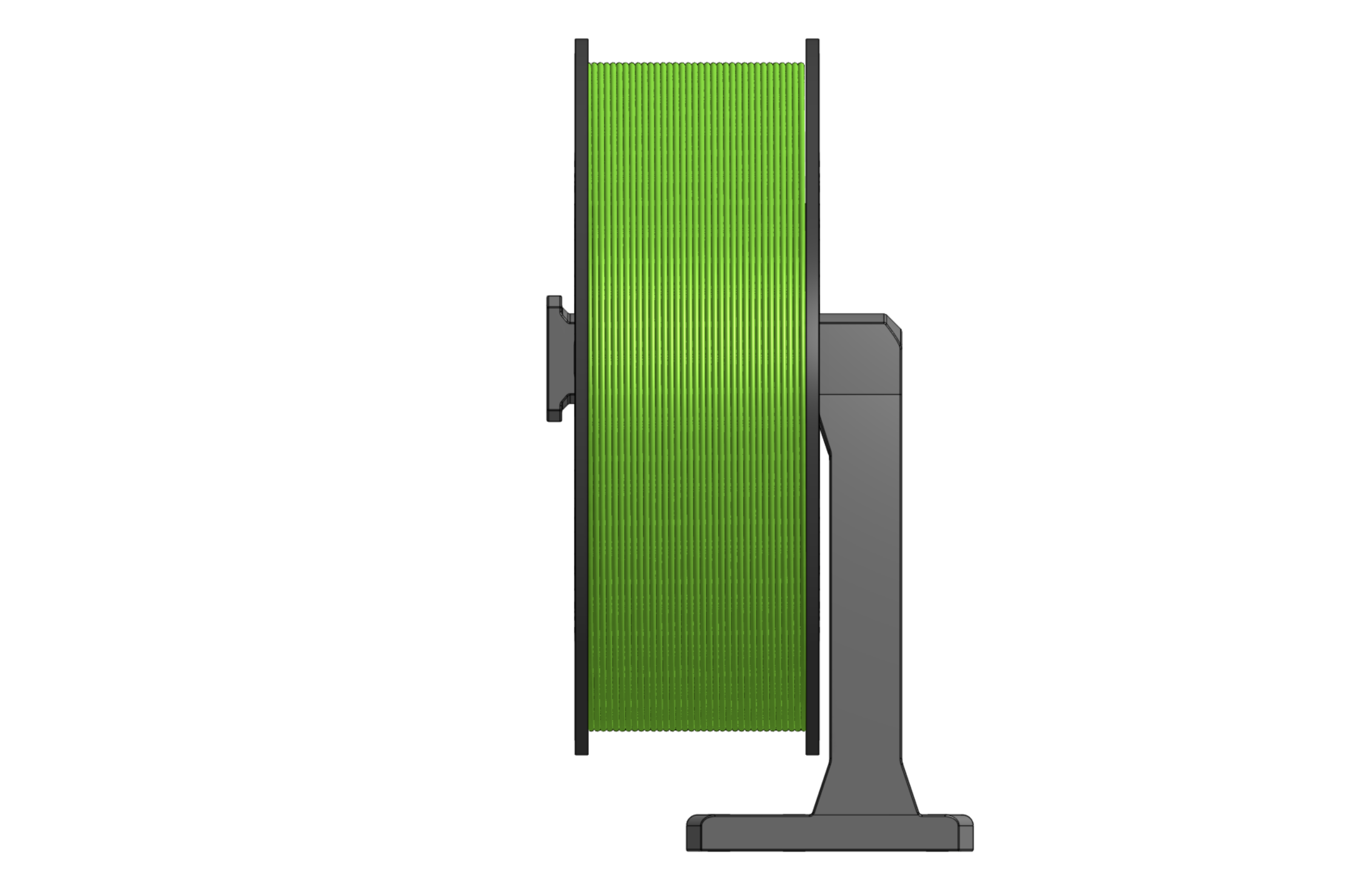1kg Spool Holder for 2020 Frame i3 Bedslinger (Enders, Kobras, Neptunes)