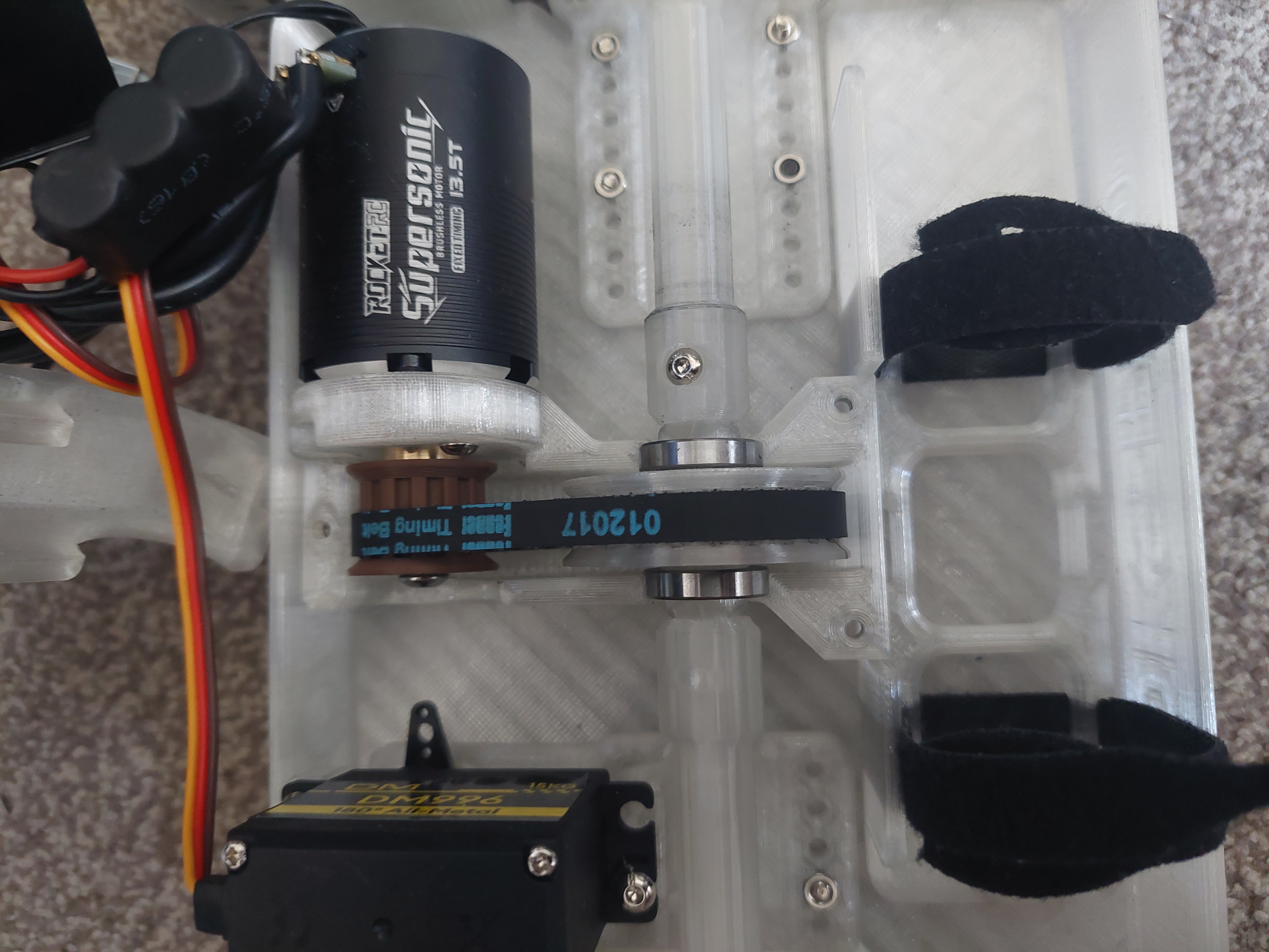 DKS Pro compatible extended motor pulley