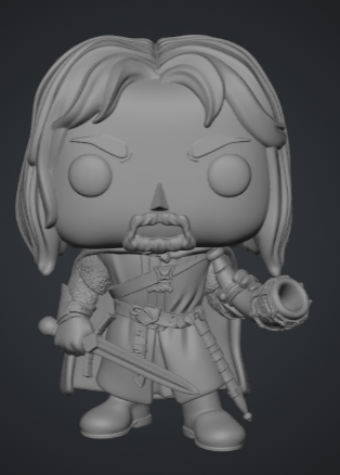 Boromir - Funko Pop 3D model