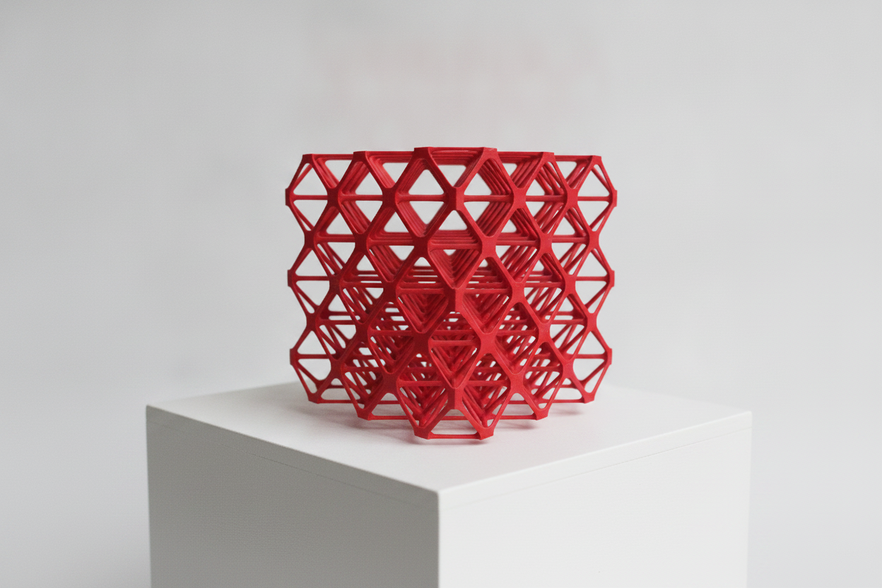 FCC Lattice Cube