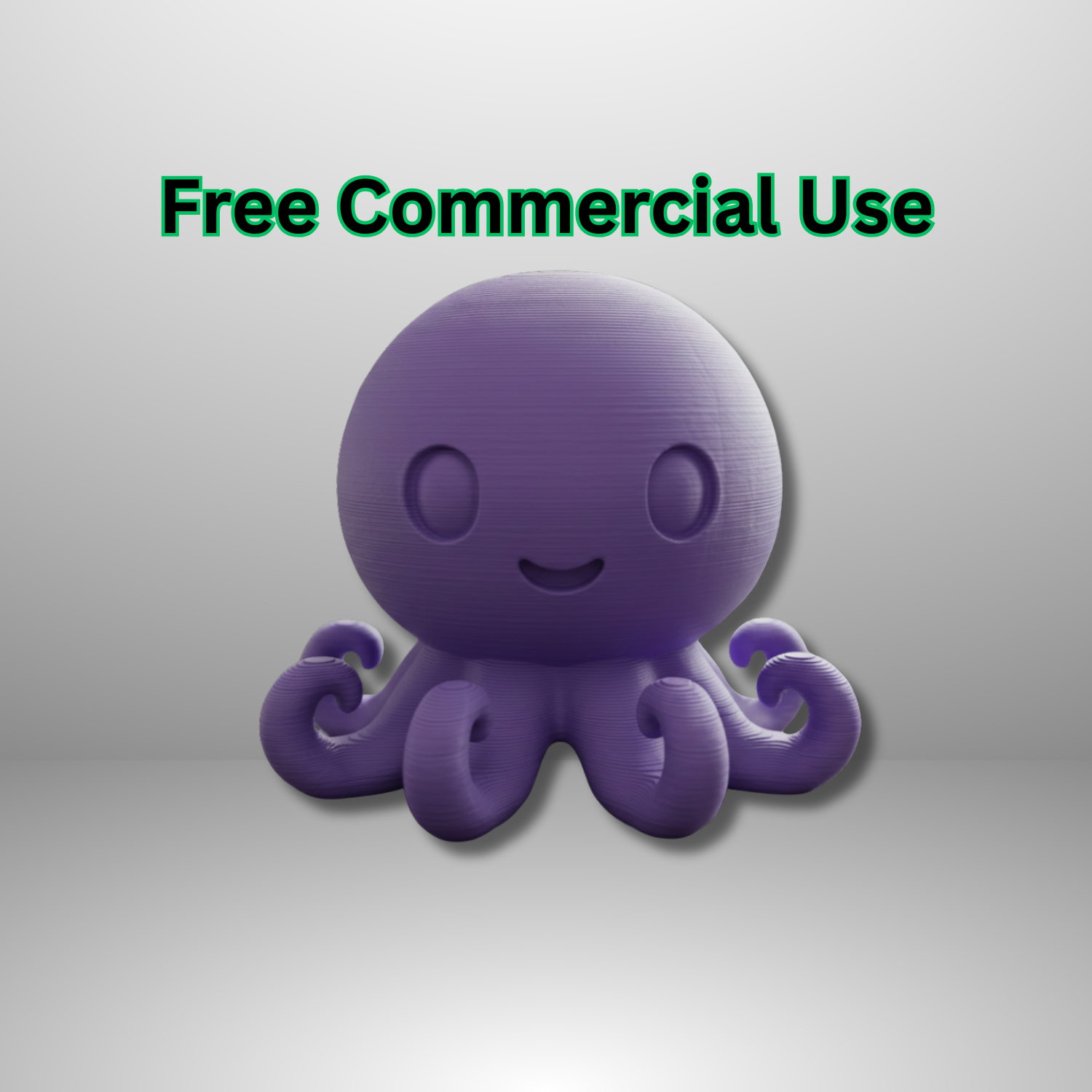 Cute Chibi Octopus Figure