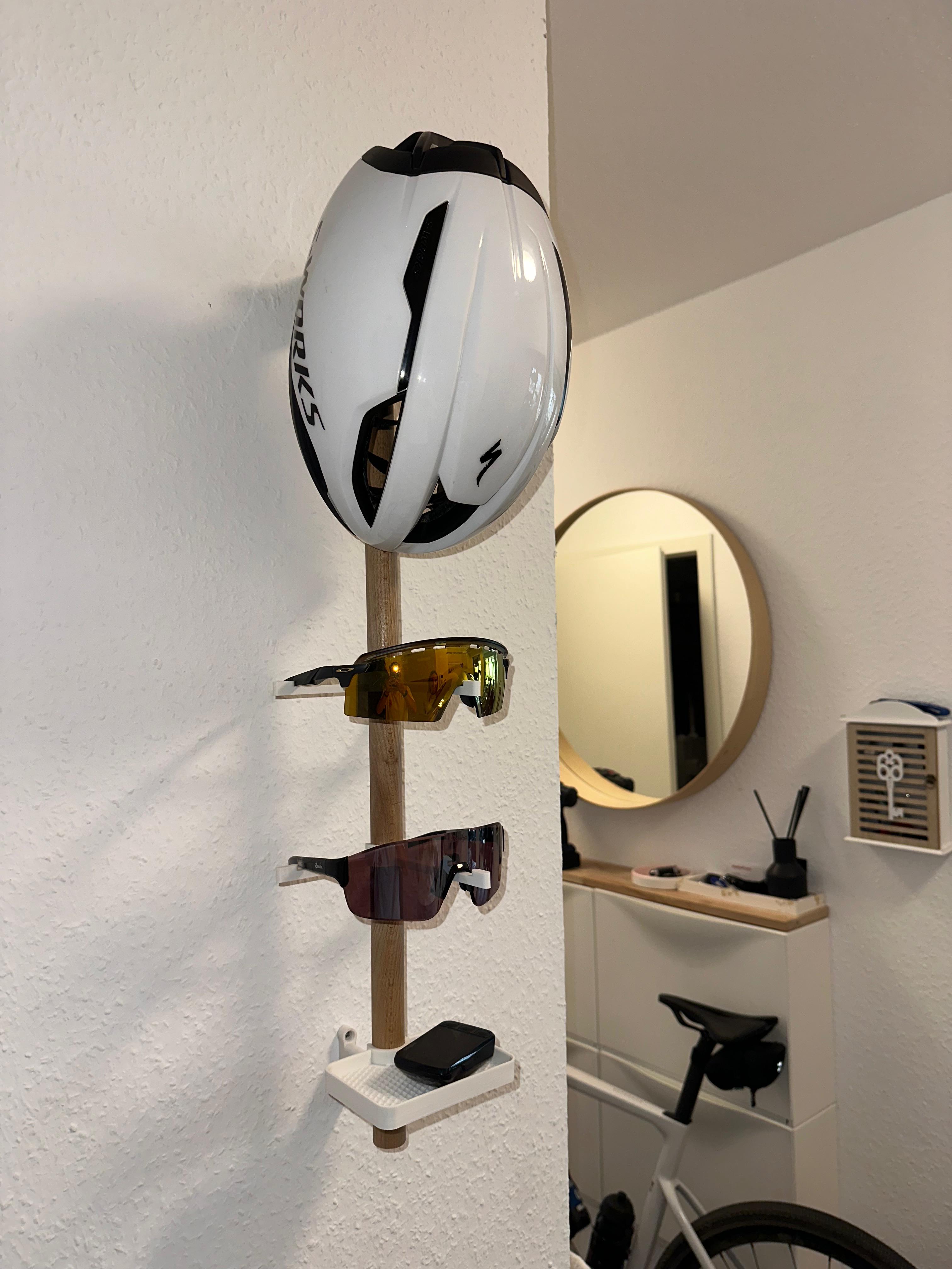snot — bike gear wall storage