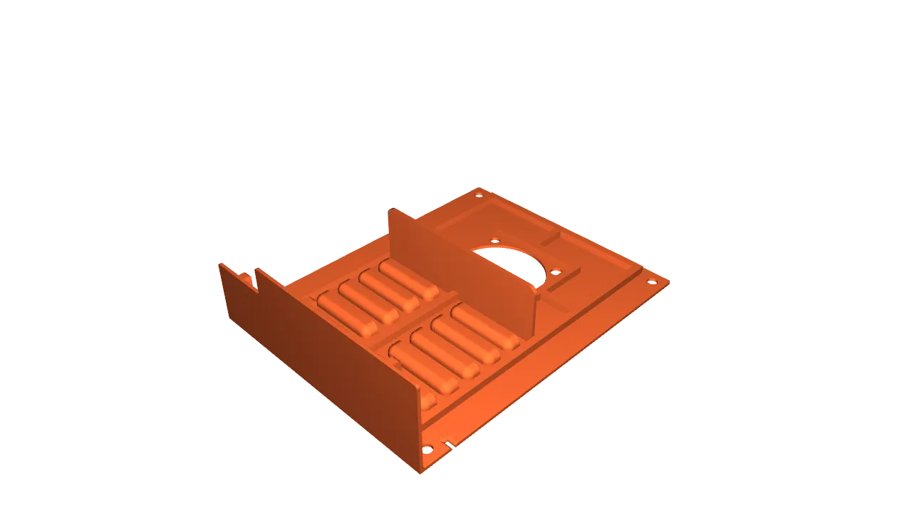 Prusa MK4/S xBuddy Electronics Box Cover with 40mm Fan by Andrea