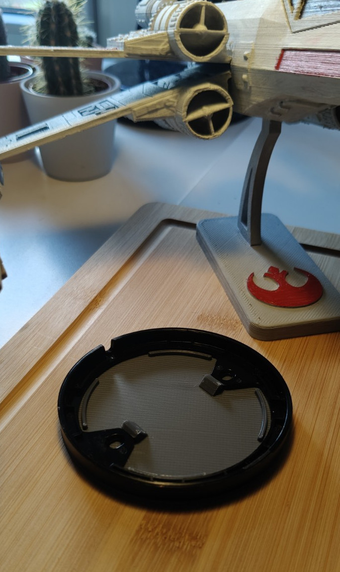 IKEA MITTLED Glue-On Clip-In Backplate