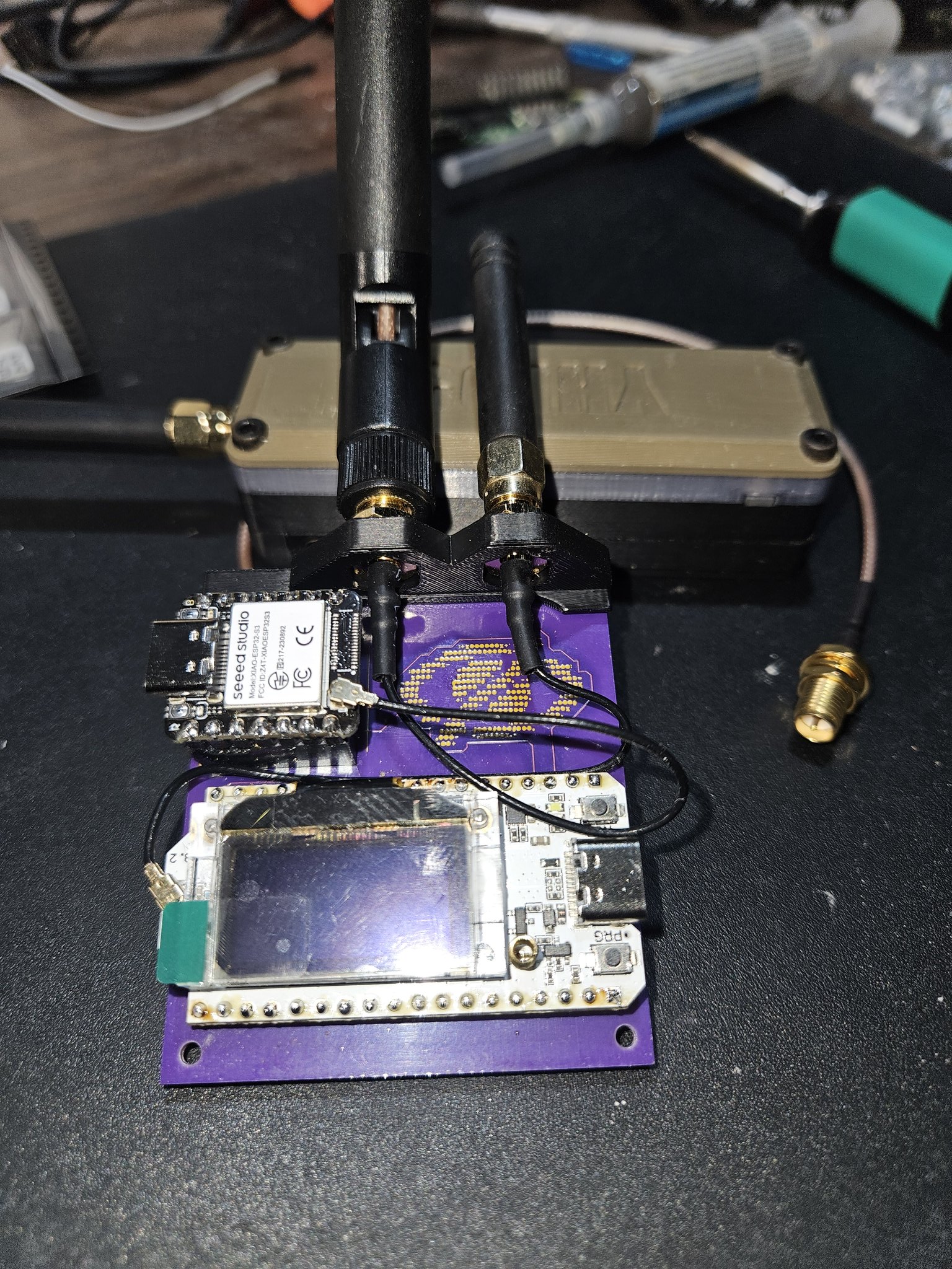 Mesh Detect Board SMA Mount