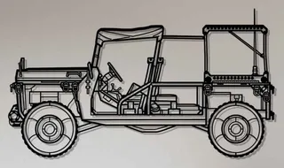 M1161 Growler Wall Art