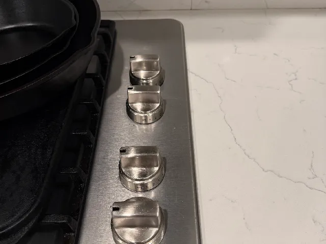 GE Stove Knob Plastic Backplate Mount Replacement/Reversal