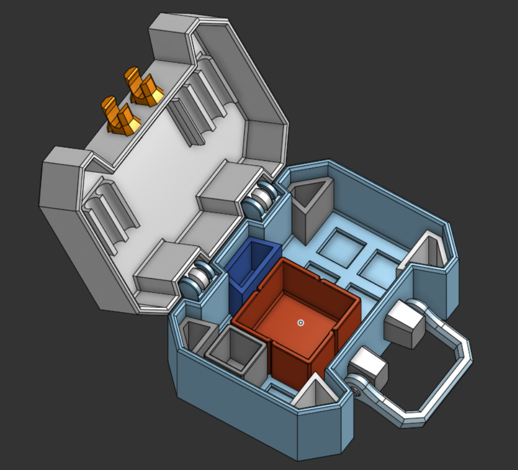 Portable Organised Container (Grid Based, Parametric)