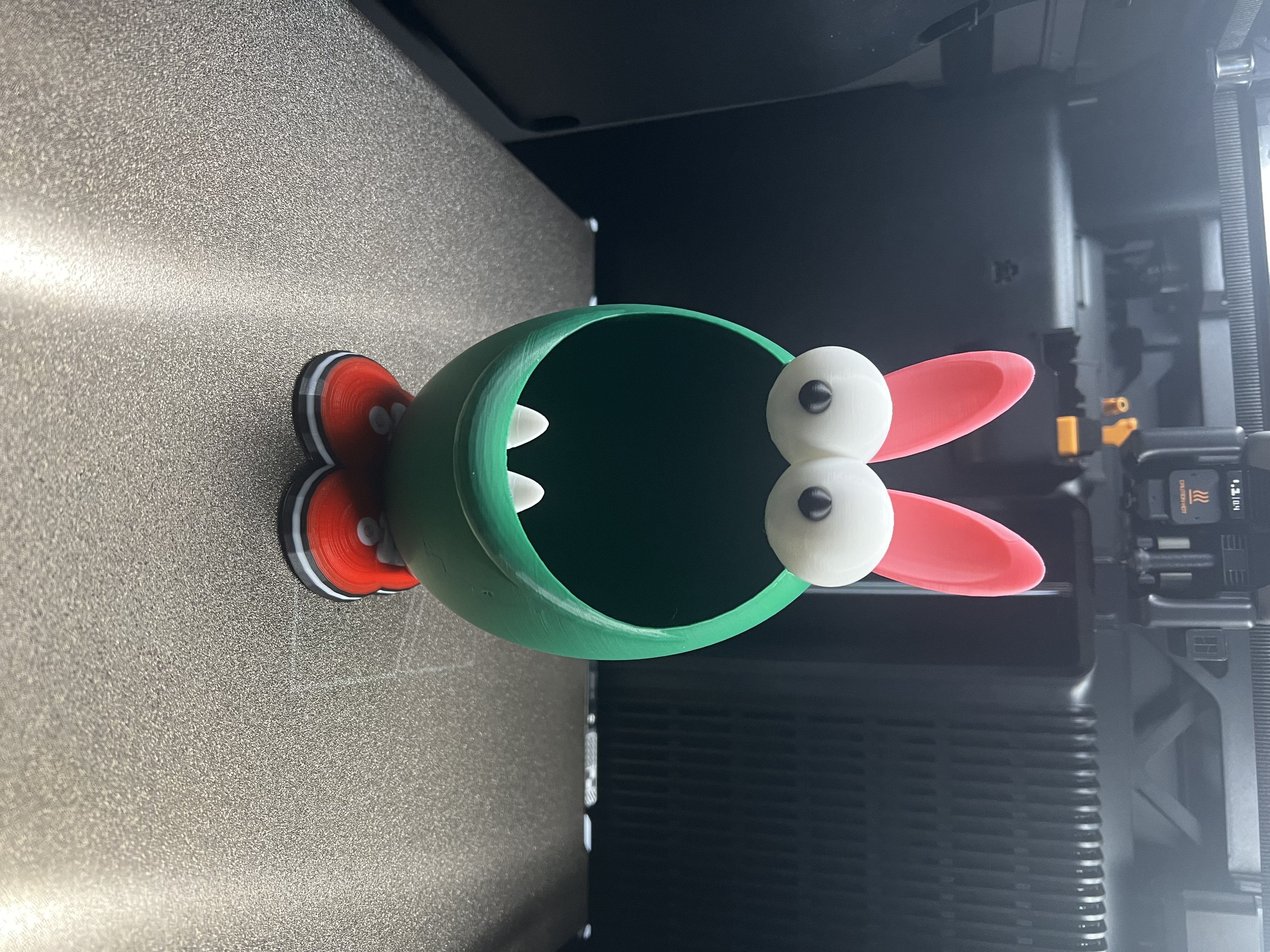 Big mouth bunny monster