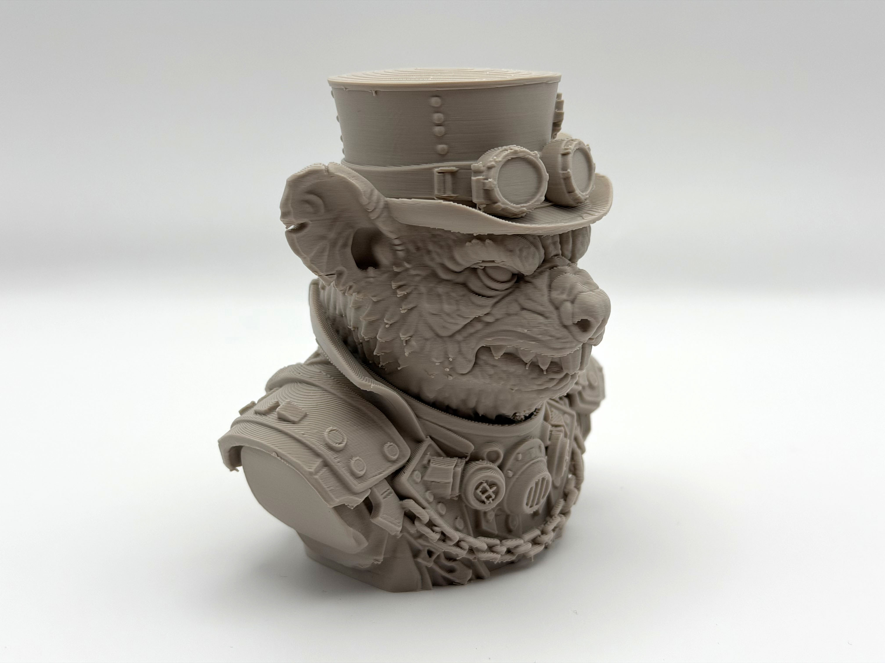 Miniatura 3 do modelo 3D Rat Steampunk Bust