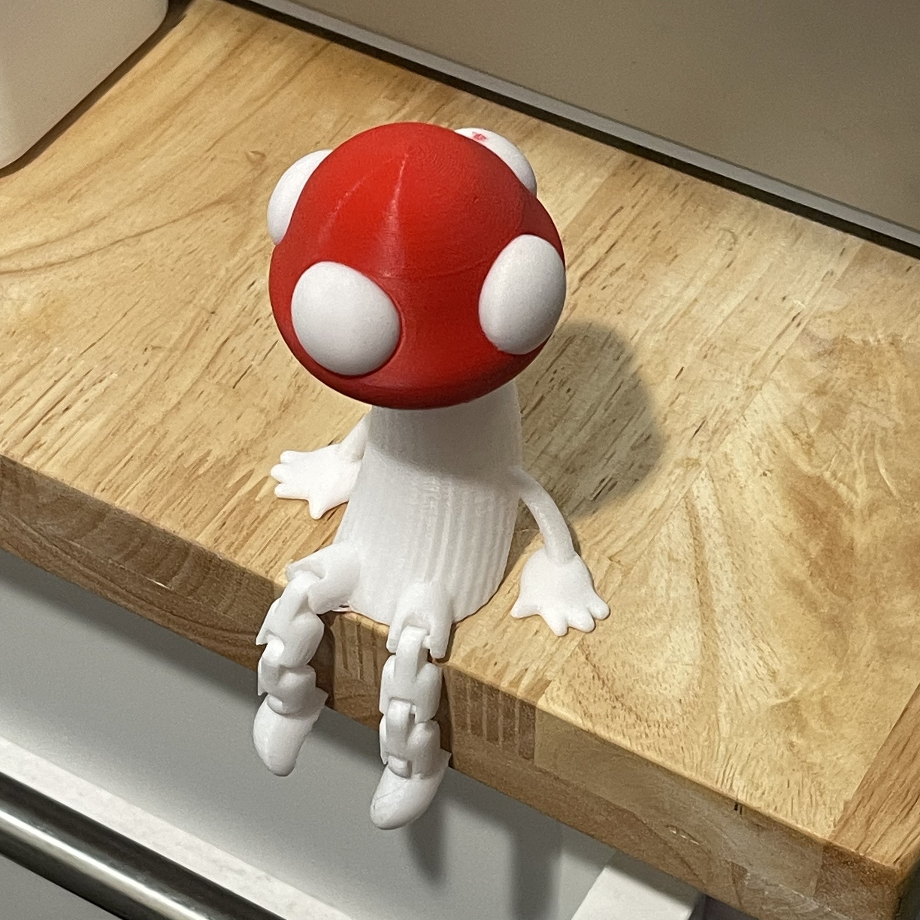 Miniatura 4 do modelo 3D Friendly Articulated Toadstool