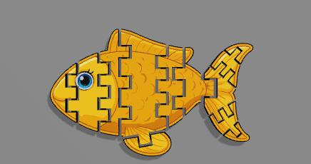 Flexi Fish 3D model